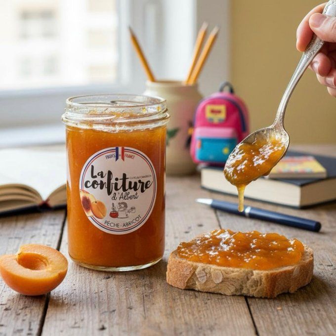 Confiture de Pêche Abricot