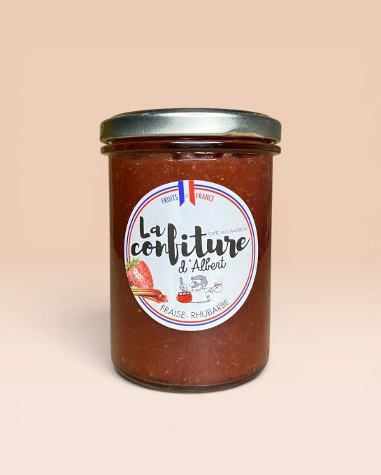 Confiture de Fraise Rhubarbe