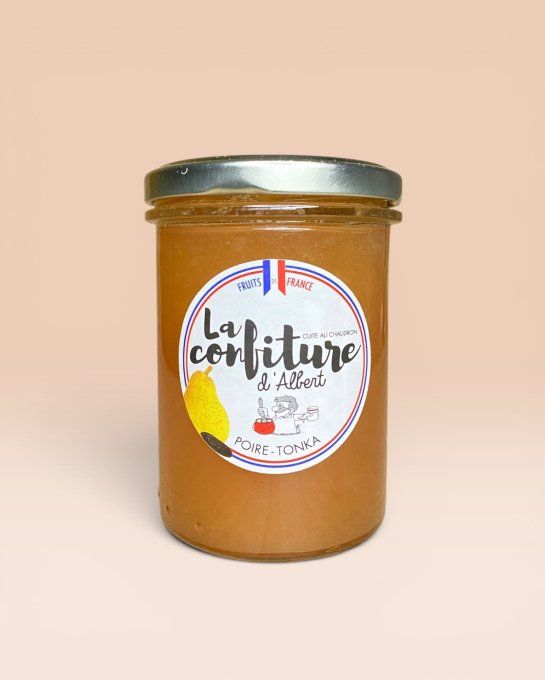 Confiture de Poire Fève Tonka