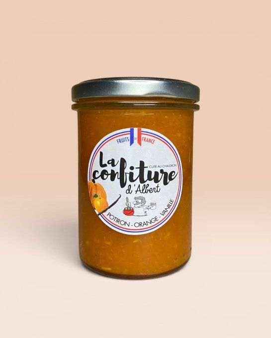 Confiture de Potiron Orange Vanille