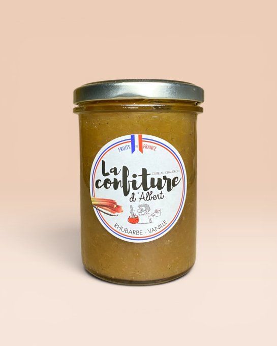 Confiture de Rhubarbe Vanille