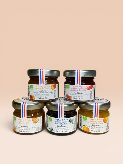 Assortiment 5 mini-pots