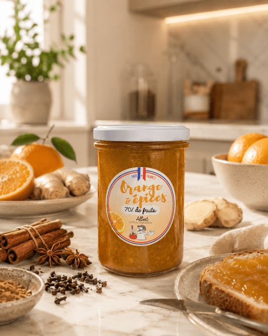 Confiture d'Orange & Epices