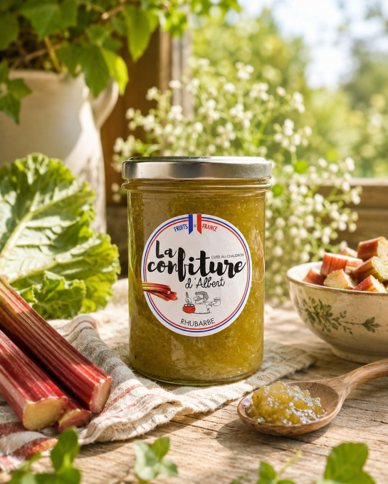 Confiture de Rhubarbe