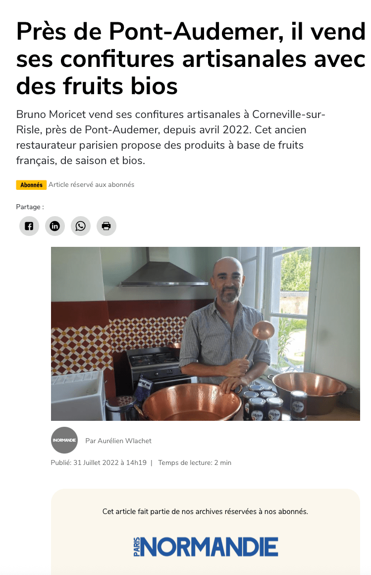 Article Paris-Normandie